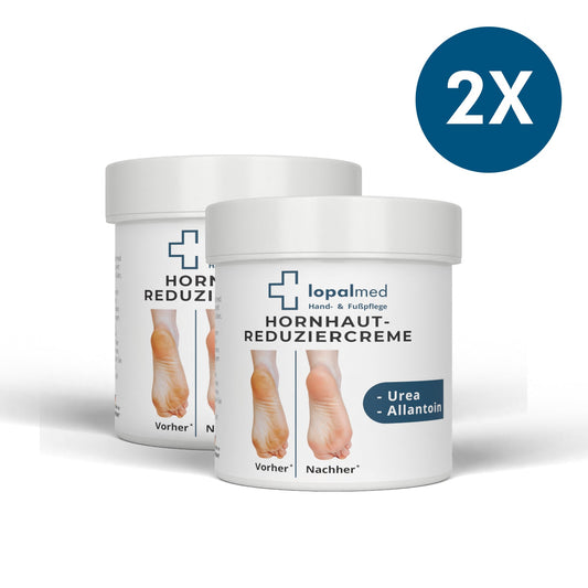 Lopalmed Hornhaut-Reduziercreme 2er-Set
